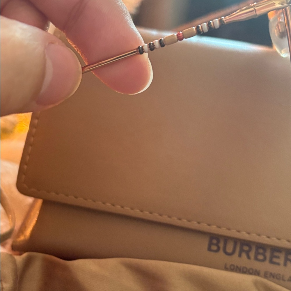 Burberry Women's Brown Sunglasses with Gold Frame - Picture 10 of 10